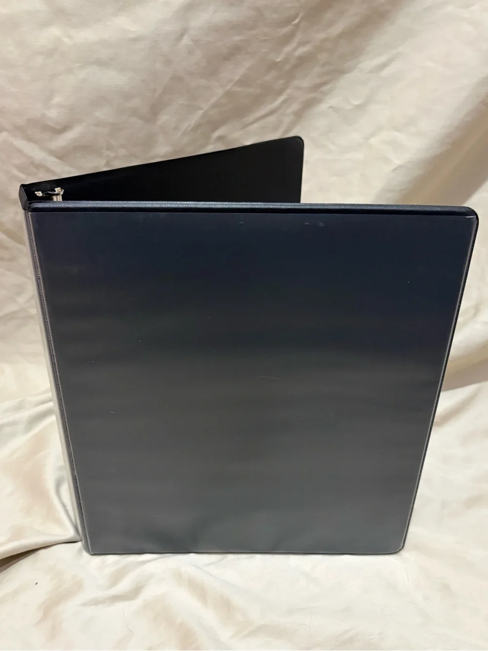Set of 4 Binders- Black and White 3-Ring Binder 5/8-1”